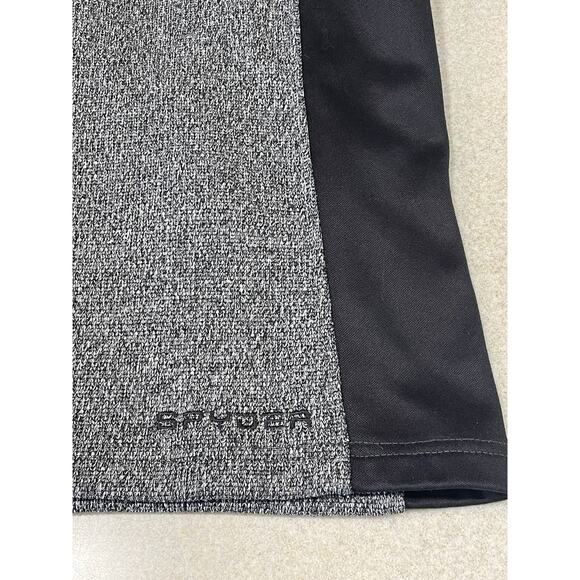 Spyder Hoodie Sweater Youth XL (18/20) Gray Full Zip Pockets Embroidered Logo - Picture 7 of 13